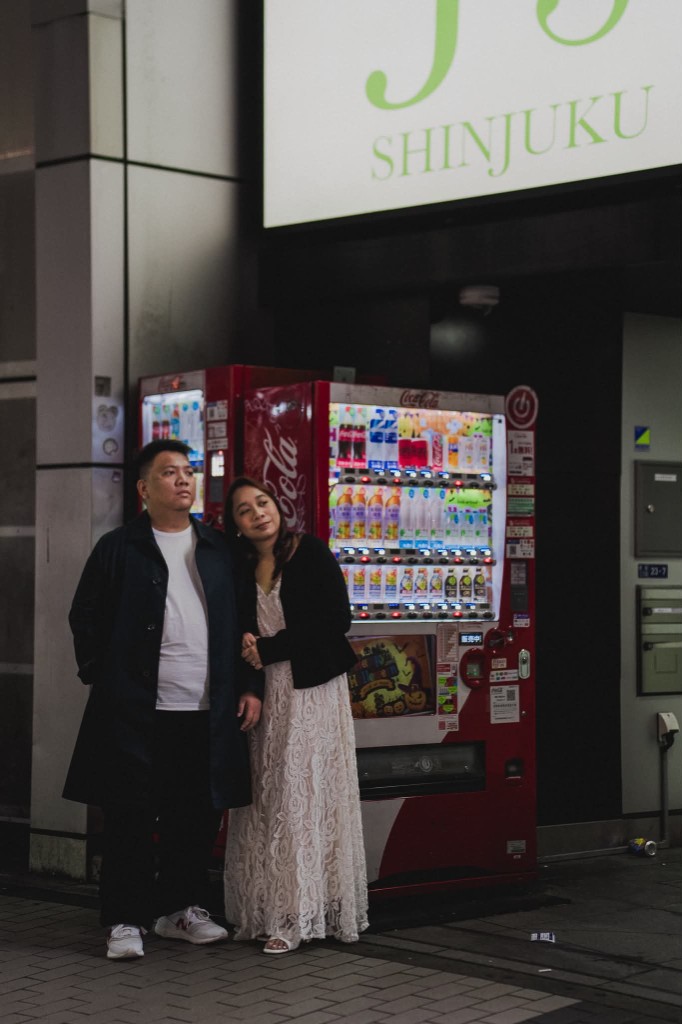 Rey and Kim in Shinjuku